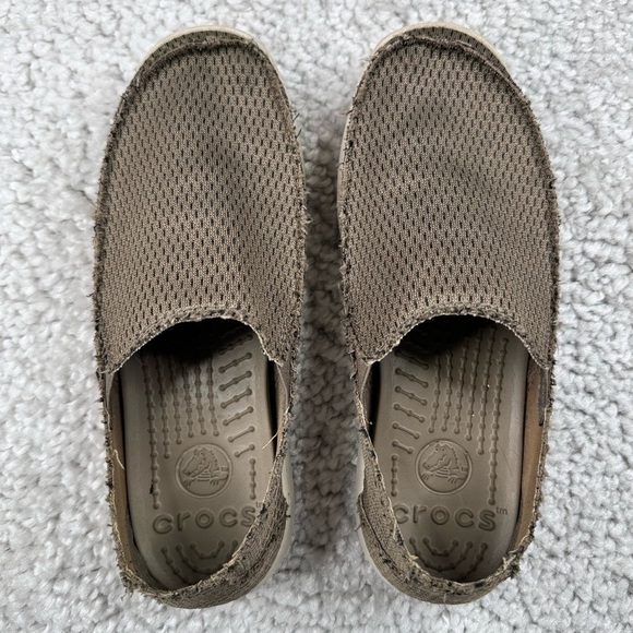 Crocs Santa Cruz Slip Ons Moccasins. Lightweight. Mens 8 - Picture 13 of 13